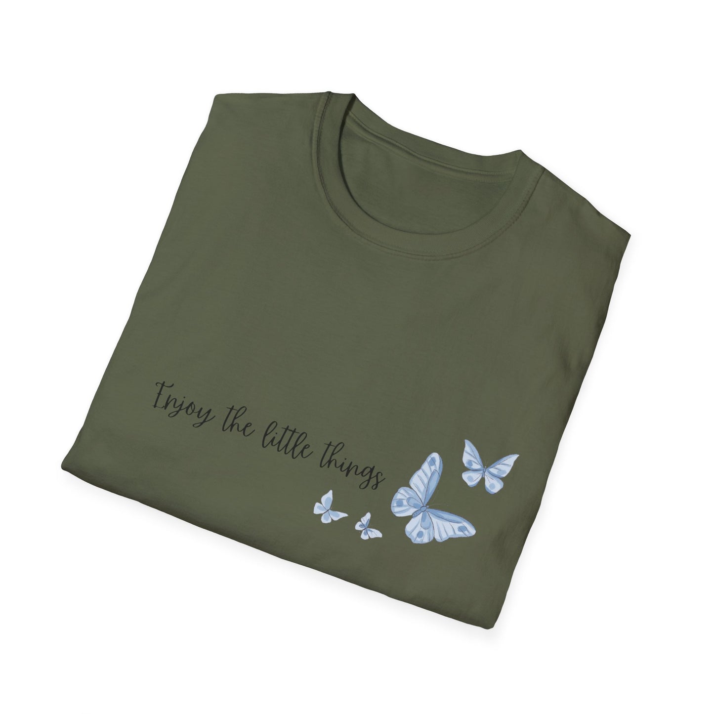 Butterfly Quote Unisex T-Shirt, Inspirational Tee, Relaxed Fit, Nature Lover Gift, Thoughtful Apparel, Everyday Wear, Gift for Her