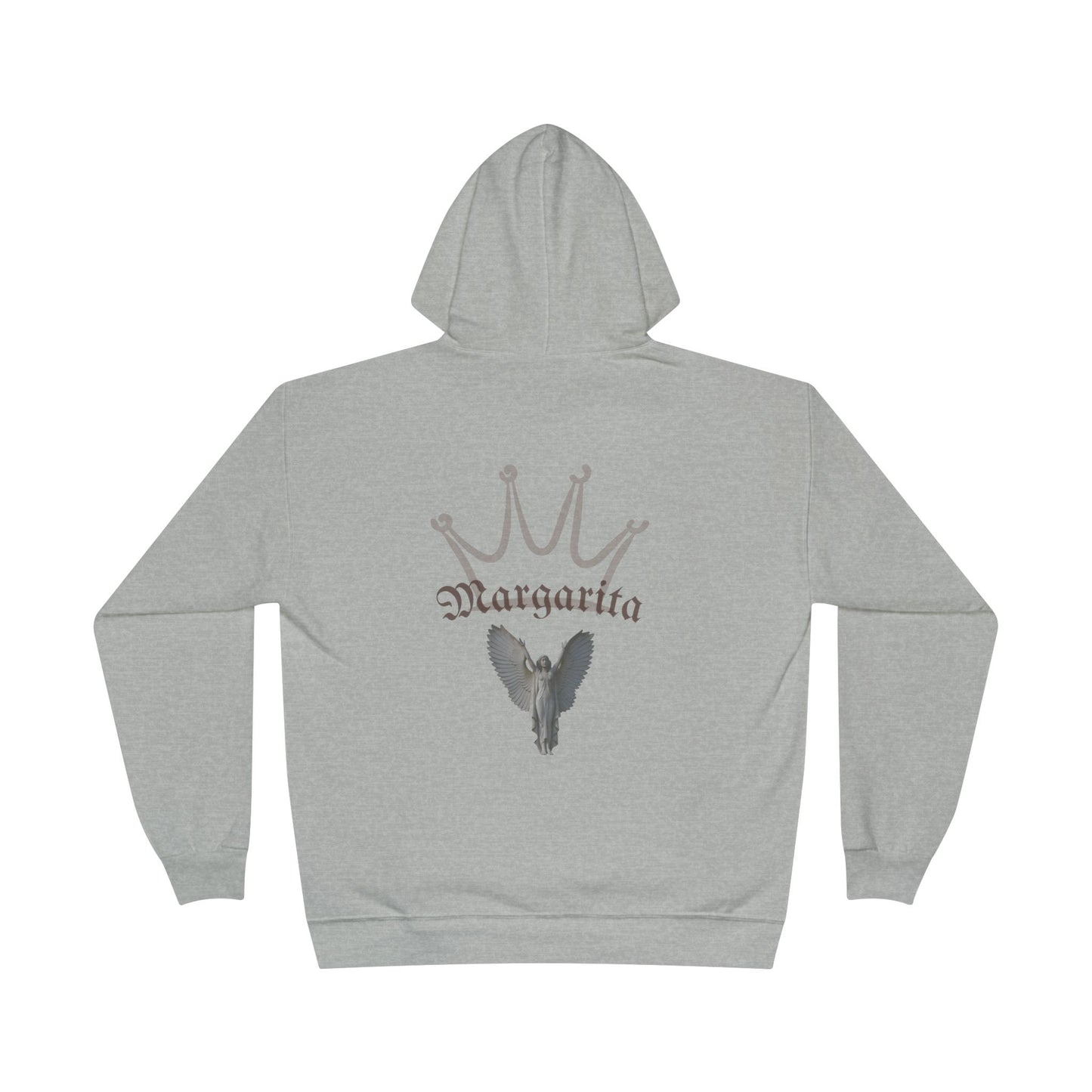 Crown Butterfly Eco Hoodie, Unisex Pullover Sweater, Casual Gift, Birthday Apparel, Nature Lover's Clothing
