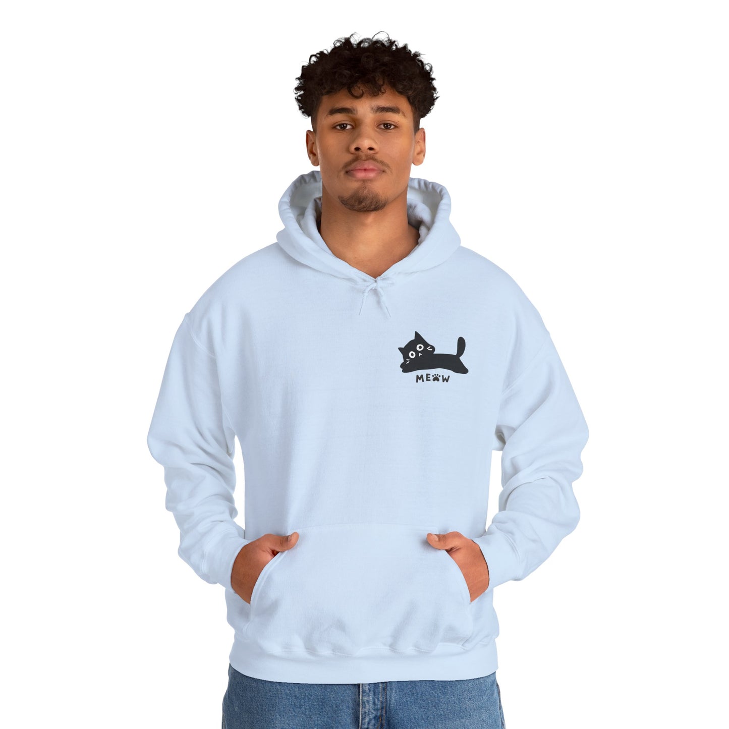 Cat Design Cozy Hoodie