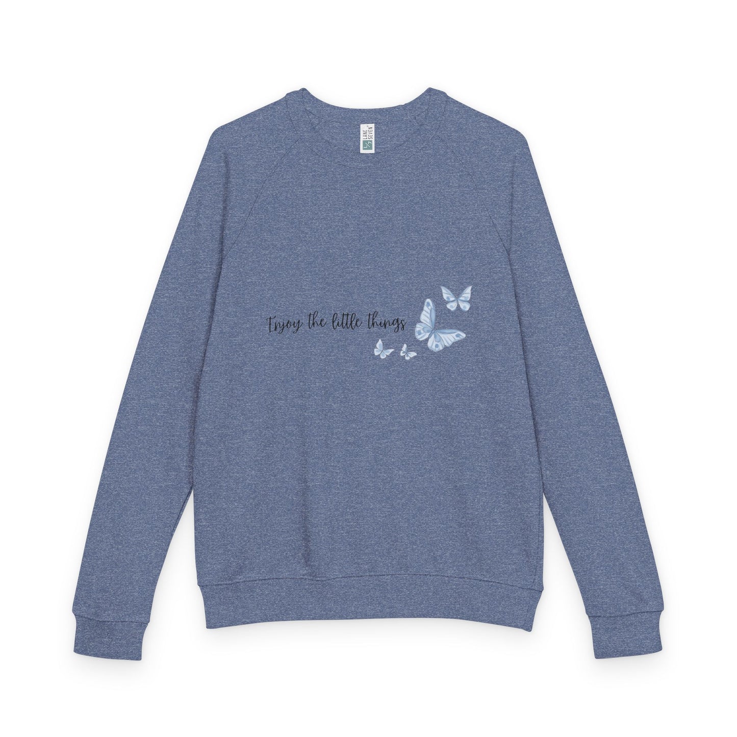 Butterfly-Inspired Unisex Crewneck Sweatshirt, Cozy Gift for Nature Lovers, Casual Wear, Inspirational Apparel, Butterfly Sweatshirt