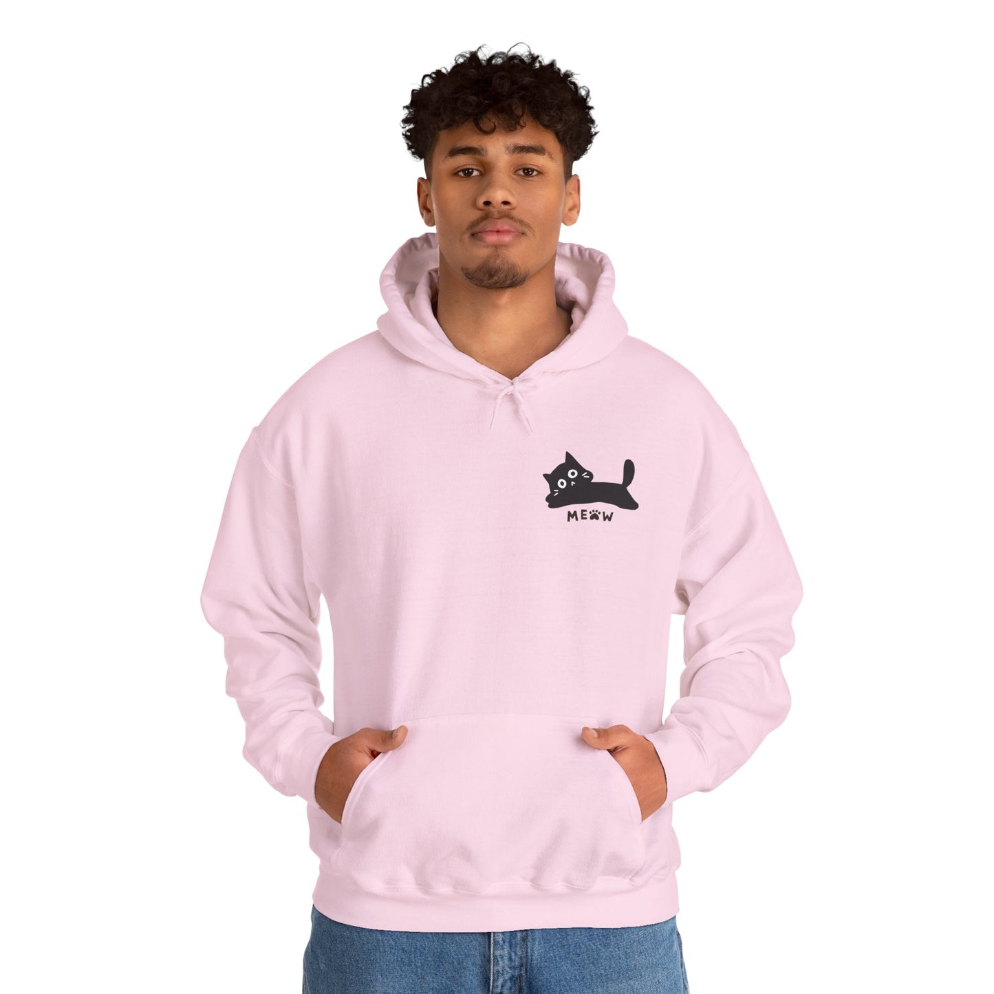 Cat Design Cozy Hoodie