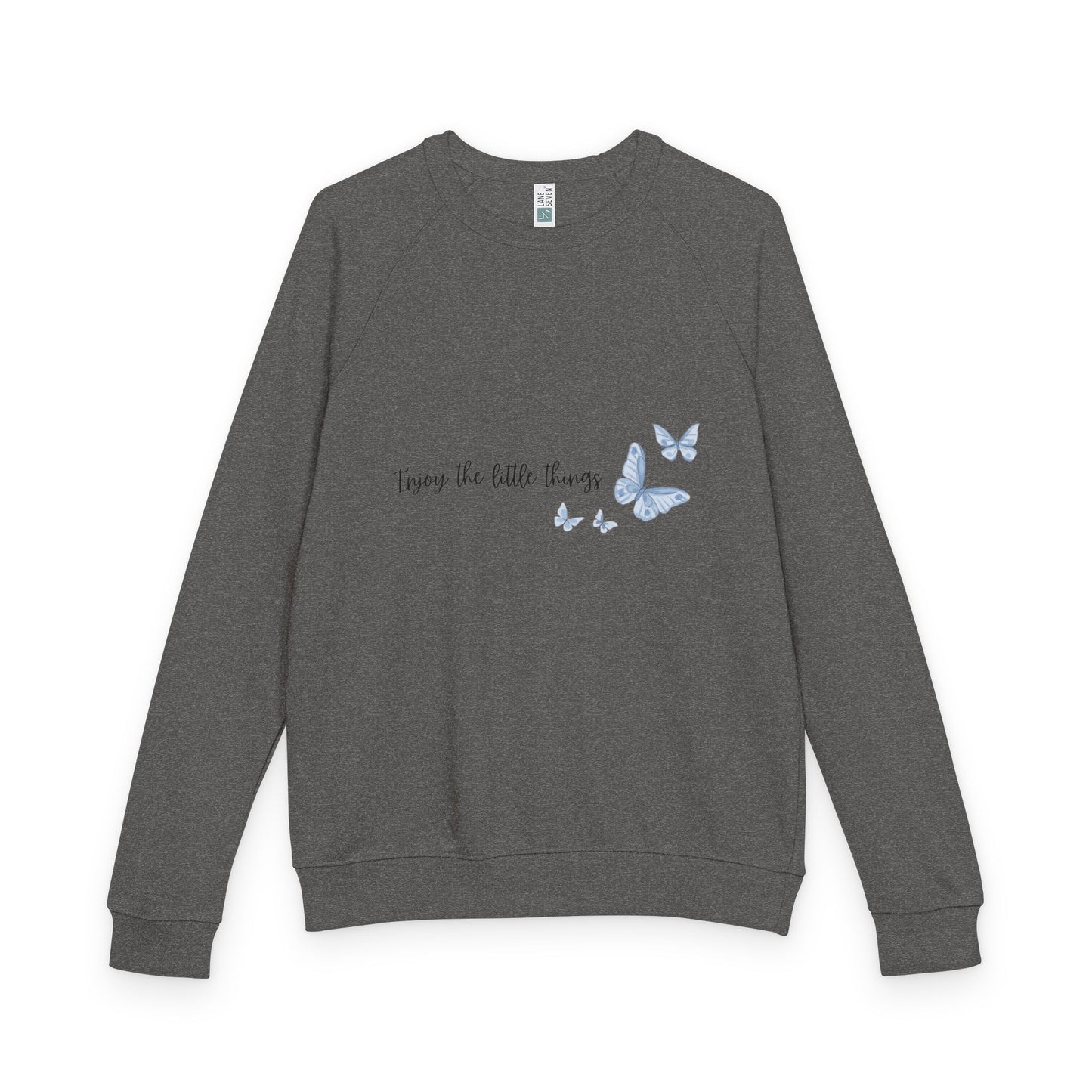 Butterfly-Inspired Unisex Crewneck Sweatshirt, Cozy Gift for Nature Lovers, Casual Wear, Inspirational Apparel, Butterfly Sweatshirt