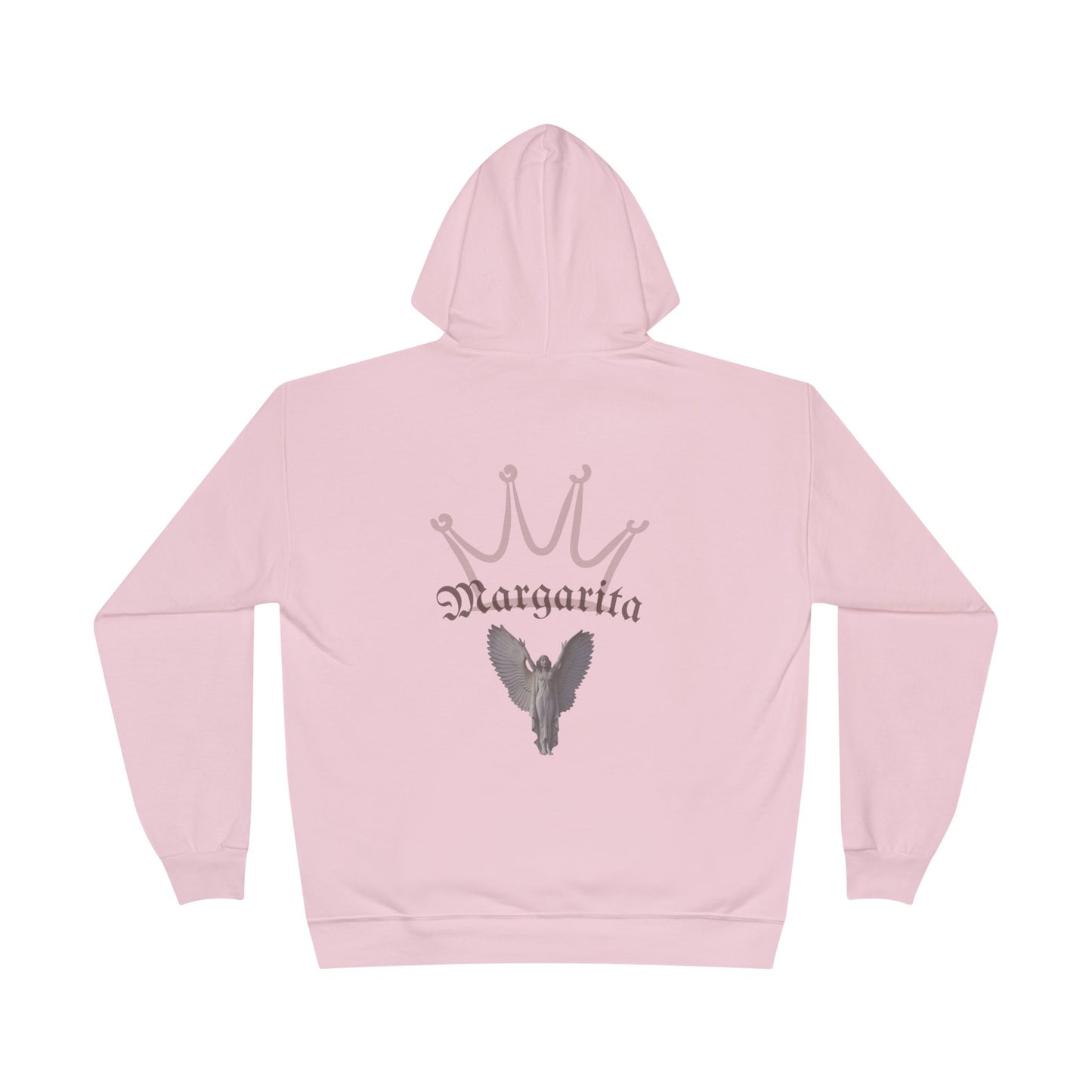 Crown Butterfly Eco Hoodie, Unisex Pullover Sweater, Casual Gift, Birthday Apparel, Nature Lover's Clothing