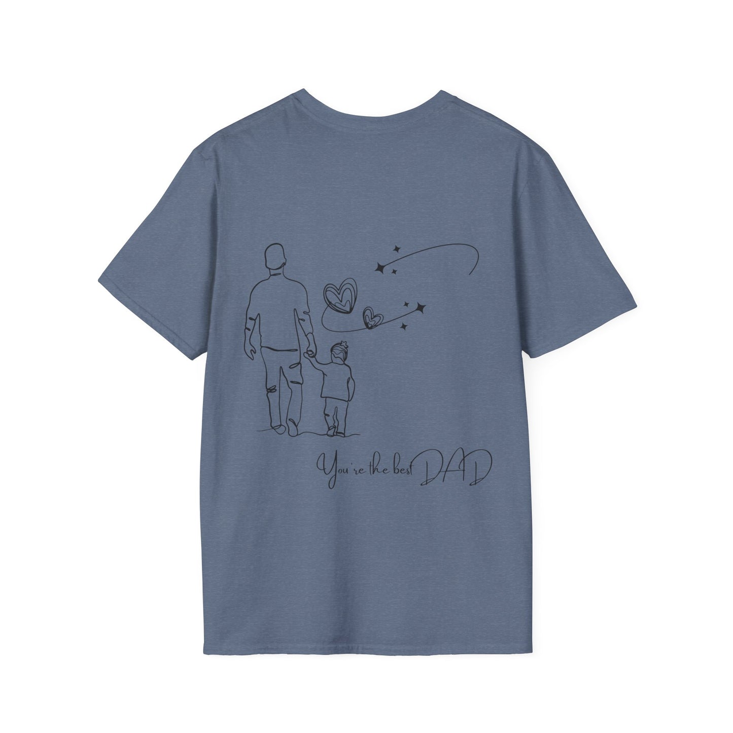 You are the Best Dad T-Shirt, Family Gift, Father's Day Present, Dad Shirt, Unisex Softstyle Tee
