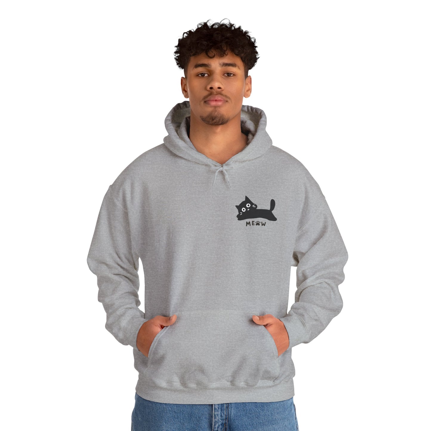 Cat Design Cozy Hoodie