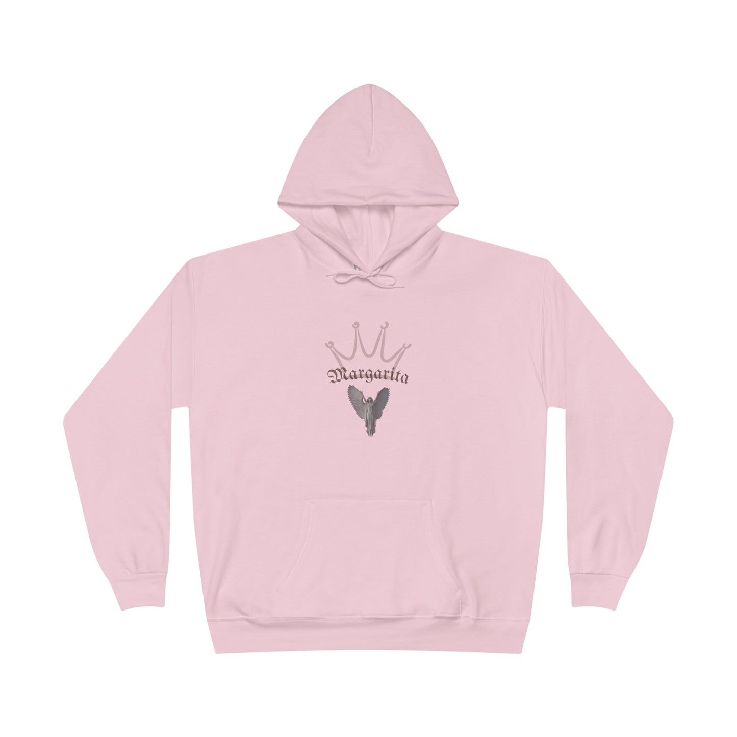 Crown Butterfly Eco Hoodie, Unisex Pullover Sweater, Casual Gift, Birthday Apparel, Nature Lover's Clothing