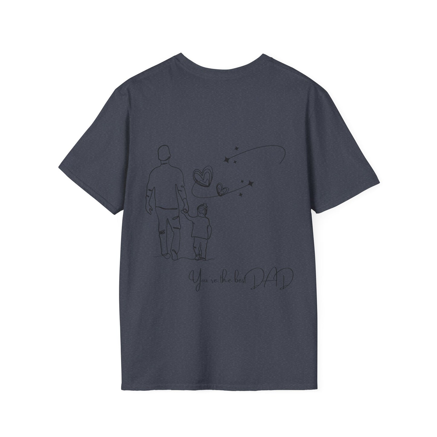 You are the Best Dad T-Shirt, Family Gift, Father's Day Present, Dad Shirt, Unisex Softstyle Tee