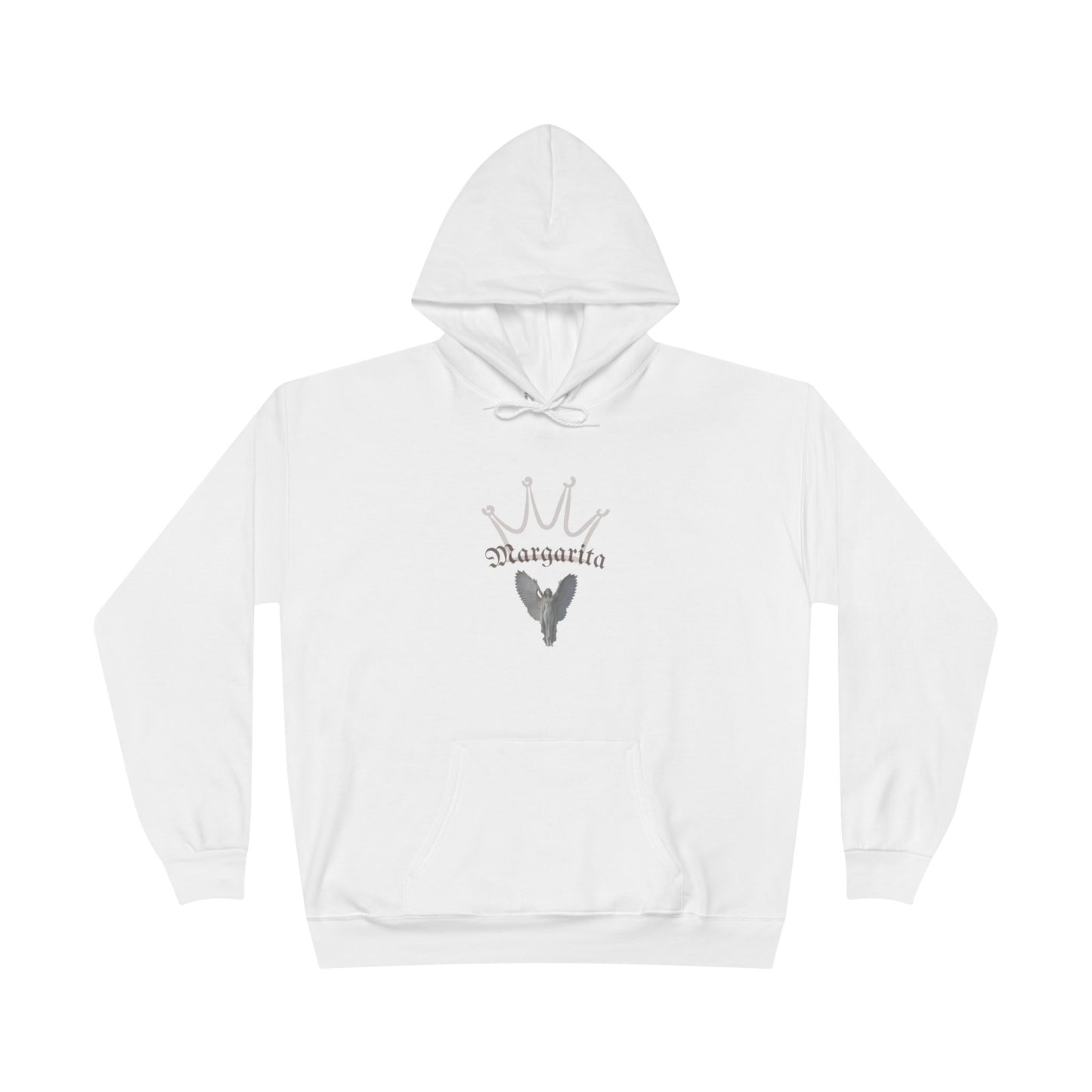 Crown Butterfly Eco Hoodie, Unisex Pullover Sweater, Casual Gift, Birthday Apparel, Nature Lover's Clothing