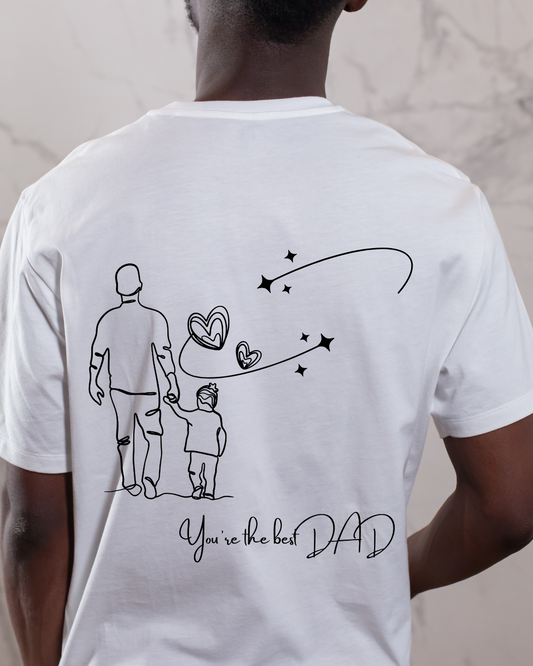 You are the Best Dad T-Shirt, Family Gift, Father's Day Present, Dad Shirt, Unisex Softstyle Tee